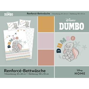 Parure de lit Dumbo Blanc - Renforcé
