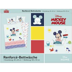 Parure de lit Mickey Mouse II Multicolore - Flanelle de coton