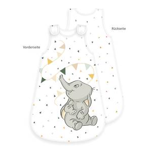 Slaapzak voor baby Dumbo (70 cm) Meerkleurig - Wit - Textiel - 27 x 70 cm