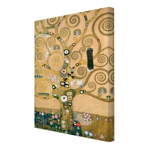 Canvas Albero della vita I Oro - 80 x 120 x 2 cm - Larghezza: 80 cm