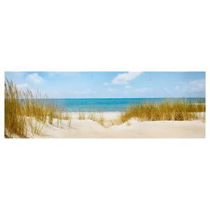 Canvas Spiaggia Mare del Nord I Beige - 150 x 50 x 2 cm - Larghezza: 150 cm