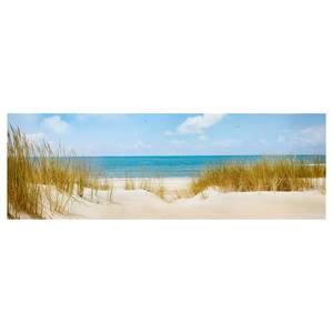 Afbeelding Strand Noordzee I beige - 120 x 40 x 2 - Breedte: 120 cm