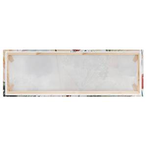 Afbeelding Wilde Bloemen in de Zomer V wit - 150 x 50 x 2 cm - Breedte: 150 cm