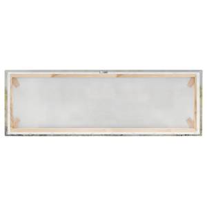 Impression sur toile Champs dorés I Blanc - 150 x 50 x 2 cm - Largeur : 150 cm