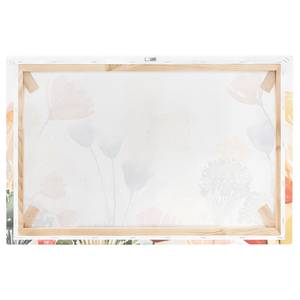 Leinwandbild Wildblumen im Sommer VII Mehrfarbig - 120 x 80 x 2 cm - Breite: 120 cm