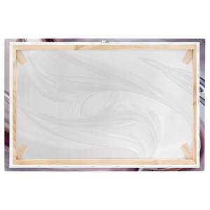 Impression sur toile Illusionary II Violet - 120 x 80 x 2 cm - Largeur : 120 cm