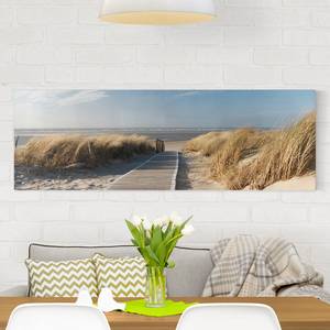 Afbeelding Oostzee Strand II beige - 150 x 50 x 2 cm - Breedte: 150 cm
