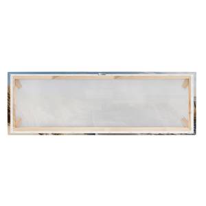 Impression sur toile Baltique II Beige - 150 x 50 x 2 cm - Largeur : 150 cm