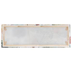Canvas Fiori in estate VI Bianco - 150 x 50 x 2 cm - Larghezza: 150 cm