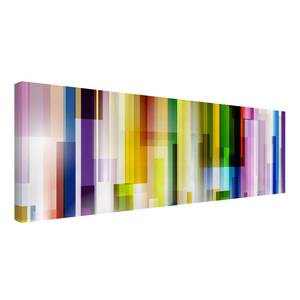 Afbeelding Rainbow Cubes II meerdere kleuren - 150 x 50 x 2 cm - Breedte: 150 cm