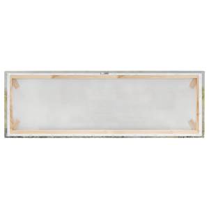 Afbeelding Goudkleurige velden II wit - 120 x 40 x 2 cm - Breedte: 120 cm