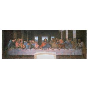 Leinwandbild Das letzte Abendmahl II Mehrfarbig - 120 x 40 x 2 cm - Breite: 120 cm