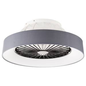 LED-Deckenventilator Clara Leinen / Acrylglas - 1-flammig