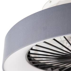 LED-Deckenventilator Clara Leinen / Acrylglas - 1-flammig