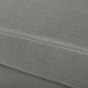 Divano letto Laurin Tessuto - Tessuto Saba: grigio - Funzione letto