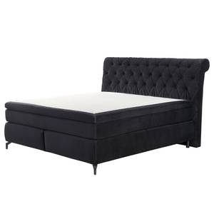 Boxspringbett Simon Schwarz - H4