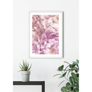 Wandbild Soave Papier - Rosa