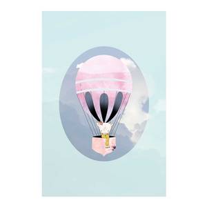 Wandbild Happy Balloon II Papier - Mehrfarbig