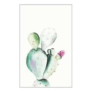 Wandbild Prickly Pear Watercolor Papier - Mehrfarbig