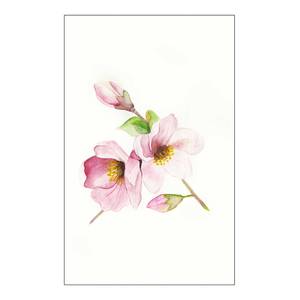Wandbild Magnolia Breathe Papier - Rosa / Grün