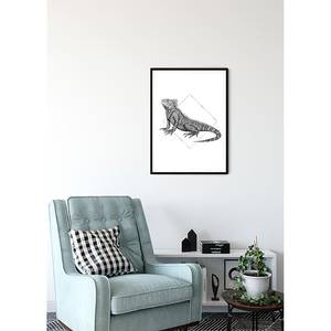 Wandbild Iguana White kaufen | home24