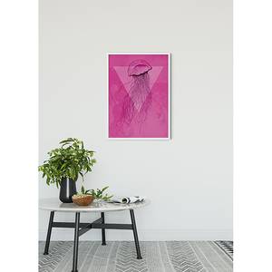 Afbeelding Jellyfish papier - Roze