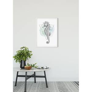 Poster Sea Horse Carta