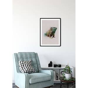 Afbeelding Animals Paradise Iguana papier - meerdere kleuren