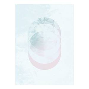 Wandbild Tessera Glacies Papier - Mehrfarbig