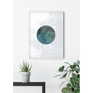 Poster Solum Aqua Carta - Blu