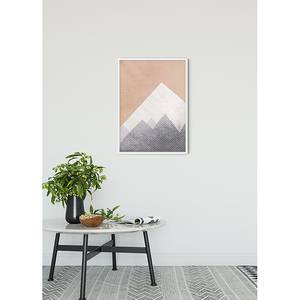 Afbeelding Wild and Free Mountain papier - oranje/wit