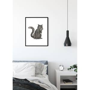 home24 Cat | kaufen Wandbild Cute Animal