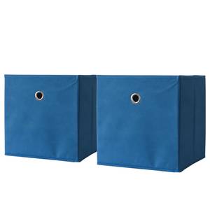 Boîte pliable Boxas Bleu ciel - Lot de 2