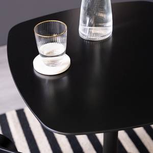 Table bistro Finse Chêne noir / Noir
