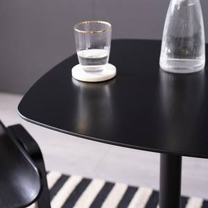 Table bistro Finse Chêne noir / Noir