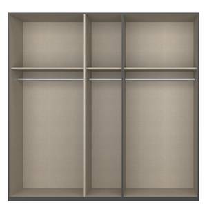 Armoire SKØP pure gloss Blanc brillant / Graphite - 225 x 236 cm