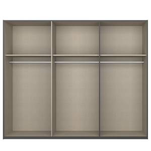 Armoire SKØP pure gloss reflect Blanc brillant / Graphite - 270 x 236 cm