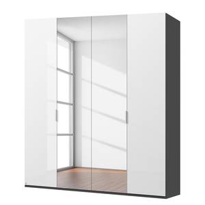 Armoire SKØP pure gloss reflect Blanc brillant / Graphite - 181 x 222 cm