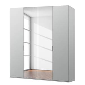 Drehtürenschrank SKØP pure reflect Seidengrau - 181 x 236 cm