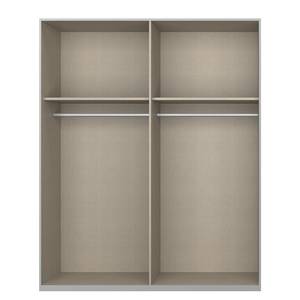 Armadio con ante battenti SKØP pure Seta griggio - 181 x 222 cm