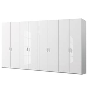 Armoire SKØP pure gloss Blanc brillant / Gris soie - 360 x 222 cm