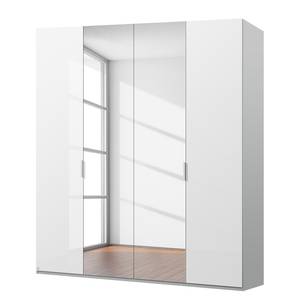 Armoire SKØP pure gloss reflect Blanc brillant / Gris soie - 181 x 222 cm