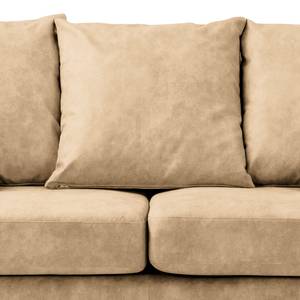 Sofa Lovis (3-Sitzer) Microfaser - Microfaser Rica: Beige