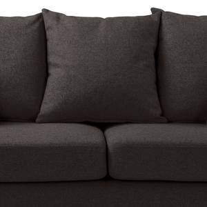 Sofa Lovis (3-Sitzer) Webstoff - Webstoff Jazy: Anthrazit