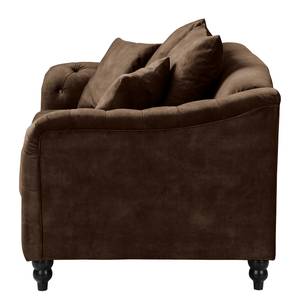 Sofa Lovis (2-Sitzer) Samt - Samt Tomi: Havanna