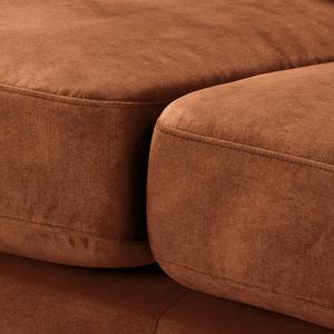 Sofa Lovis (2-Sitzer) Samt - Samt Tomi: Braun