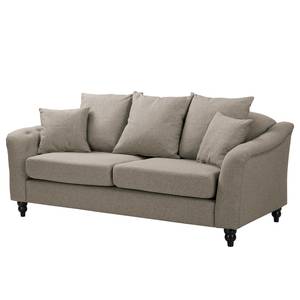 Sofa Lovis (3-Sitzer) Webstoff - Webstoff Jazy: Cappuccino