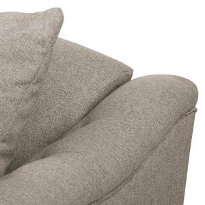 Sofa Lovis (3-Sitzer) Webstoff - Webstoff Jazy: Cappuccino