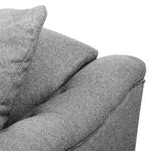 Sofa Lovis (2-Sitzer) Webstoff - Webstoff Jazy: Hellgrau