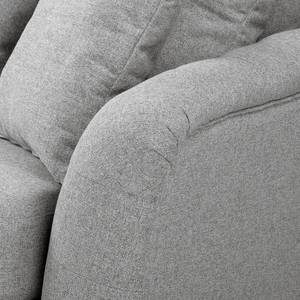 Sofa Lovis (2-Sitzer) Webstoff - Webstoff Jazy: Hellgrau